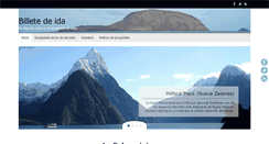 Desktop Screenshot of billetedeida.com